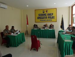 Terobosan Baru Kapolres Batu Jaga Kedisiplinan Anggota, Ruang Sidang Etik Di Gedung Tathya Dharaka