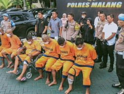 Enam Pelaku Pencurian Ditangkap Polisi, Dua Pelaku Ditindak Tegas Karena Melawan