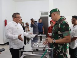 Pangdam V/Brawijaya Tinjau Satuan Pelayanan Pemenuhan Gizi 001 Kodim 0818 Malang-Batu
