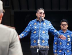 Pimpin Apel Pagi, Wabup Didik Gatot Subroto Berpamitan dan Ucapkan Terima Kasih dan Minta Maaf