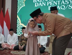 Baznas Jatim Salurkan Santunan ke 500 Anak Yatim Dalam Safari Ramadan