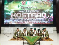 Rayakan HUT Ke-64 Kostrad, Dengan Syukuran Sederhana Semangat Kebersamaan dan Rasa Syukur