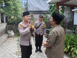 Menjaga Kerukunan Antar Umat Beragama, Kapolres Batu Berkunjung ke Tokoh Agama