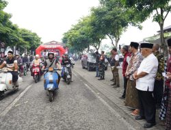 Hadiri Bancak’an South Malang, Bupati Sanusi Berangkatkan Touring Rider Bersarung