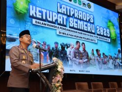 Latihan Pra Operasi Ketupat Semeru 2025, Polres Batu Siapkan 869 Personel Amankan Arus Mudik dan Wisata