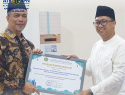 Kantor Pertanahan Kota Malang Dapat Penghargaan Atas Percepatan Sertifikasi Tanah Wakaf dan Rumah Ibadah