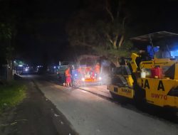 Rehab Jalan di Krebet – Wajak Selesai di Triwulan Pertama 2025