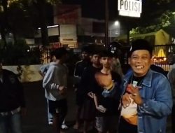 Komunitas Anak Negeri Grebek Sahur di Mapolresta Malang Kota