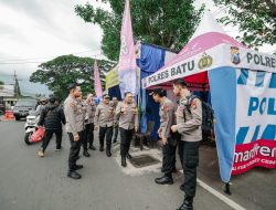 Wakapolda Jatim Cek Kesiapan Arus Mudik dan Libur Lebaran di Pos Tim Urai JTP3