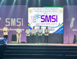 Hadirkan Award DPRD dan Expo Ekonomi Rakyat, Pelantikan dan Pengukuhan SMSI Trenggalek Meriah