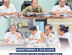 Kantor Wilayah ATR/BPN Jawa Timur Lakukan Monev 8 Program Pilar Emas Jatim Hebat di Kantor Pertanahan Kota Malang