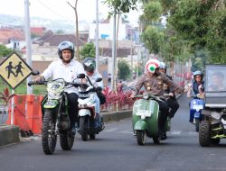 Wujud Sinergi, Kapolres Batu dan Perangkat Desa Patroli Bersama Pantau Kamtibmas