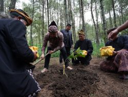 Lestarikan Sumber Air, Pemerintah dan Masyarakat Tanam Ratusan Bibit Pohon