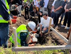 Peletakan Batu Pertama Pembangunan Dapur SPPG Untuk MBG, Walikota Batu Berharap Anak-Anak Terpenuhi Gizinya