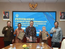 Pemerintah Kabupaten Malang Pertahankan Predikat WTP Yang ke-11 Kalinya