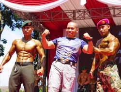 121 Peserta Tunjukkan Dedikasi dan Semangat Hidup Sehat di Kejuaraan Body Contest Divif 2 Kostrad