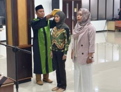 Pengangkatan Sumpah Panitia Pengganti Tim Ajudikasi PTSL 2025 Oleh Kepala Kantor Pertanahan Kota Malang