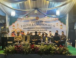 Gebyar Takbir dan Lampion di Sepanjang Jalan Mayjen Panjaitan Berlangsung Meriah