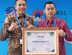 Sukses Mentransformasi Perumda Tugu Tirta, Walikota Malang Raih Penghargaan Nasional Pertama di IWWEF 2025