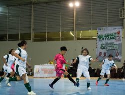 Kejar Poin, Tim Futsal Putri Kota Batu Taklukkan Banyuwangi