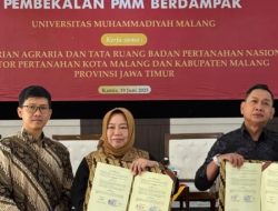 Dukung Percepatan Pendataan Aset Wakaf, Kantah Kota Malang Teken MOU PMM dengan UMM
