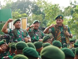 Kunker ke Jajaran Divisi Infanteri 2 Kostrad, Pangkostrad Tegaskan Makna Syukur dan Disiplin