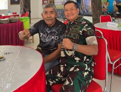 Penuh Haru, Danrem 083/Baladhika Jaya, Kolonel Inf. Kohir Dipertemukan dengan Mantan Pelatih di TMMD 125 Banyuwangi