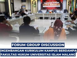 Kantor Pertanahan Kota Malang Hadiri FGD Fakultas Hukum UNISMA Dalam Pengembangan Kurikulum Kampus Berdampak