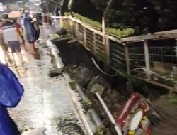 Untuk Mencegah Longsor Susulan Jembatan Embong Brantas, BBPJN Jatim-Balai Akan Pasang Sandbag dan Cerucuk