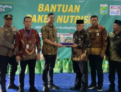 Bupati Malang Serahkan 250 Paket Bantuan Sembako + Nutrisi untuk Balita dari CSR Indomaret