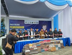 Bea Cukai Malang dan Pemerintah Kota Malang Musnahkan Barang Hasil Penindakan Senilai Rp.3.6 Miliar
