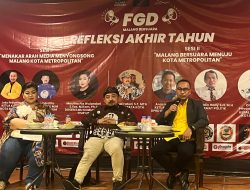 Jadi Narasumber di FGD Malang Bersuara, Djoko Prihatin: Peran Media Sangat Penting Dalam Mewujudkan City Branding