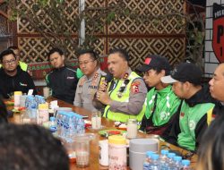 Kakorlantas Polri Ajak Pengemudi Ojol di Kota Batu Jadi Pelopor Keselamatan Jalan