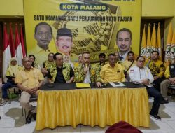 Usai Polemik dan Penyegelan, Golkar Kota Malang Resmi Aktif Kembali dengan Kepengurusan Baru