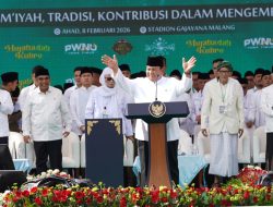 Presiden Prabowo Apresiasi Keterlibatan Gereja Dalam Menyukseskan Harlah Satu Abad NU