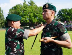 Pangdivif 2 Kostrad Pimpin Upacara Kenaikan Pangkat Perwira, Bintara, dan Tamtama