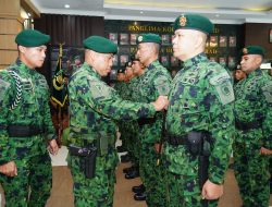 Simbol Regenerasi kepemimpinan, Pangdivif 2 Kostrad Pimpin Sertijab Asintel, Aslog, Aster dan Dandenpal 2