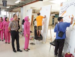 Dorong Ruang Ekspresi Kreatif Generasi Muda, Polresta Malang Kota Gelar Lomba Mural Hari Bhayangkara ke-80