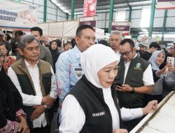 Kepala Bakorwil Malang Dampingi Gubernur Khofifah Sidak Pasar Klojen