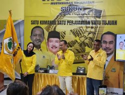 Berlangsung Happy, Muscam Golkar Sukun Kembali Tetapkan Tinik Wijayanti Sebagai Ketua PK