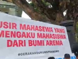 Banner Bernada Pengusiran Warnai Aksi Dukungan MBG, Dinilai Tidak Mencerminkan Budaya Malang