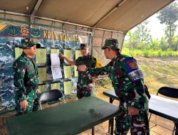 Tim Aswasdallat Kostrad Cek Kesiapan dan Kemampuan Prajurit Yonkes 2 Kostrad