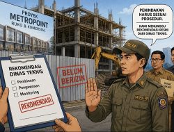 Satpol PP Tunggu Rekomendasi Dinas Teknis untuk Tindak Proyek Metropoint yang Belum Berizin