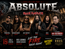 Absolute, Menyalakan Kembali Api Hard Rock Malang di Panggung Rock on Fire Part 3
