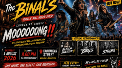 The Binal’s Siap Guncang Kayutangan, Single Baru “MOOOOONG!!” Jadi Pemantik LoveRoll Tour 2026