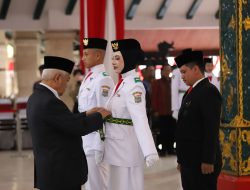 75 Paskibraka Kabupaten Malang Dikukuhkan, Bupati Malang: Kalian Mengemban Amanah Besar untuk Merah Putih