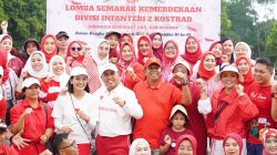 Semarak HUT ke-81 RI di Divif 2 Kostrad, Semangat Kemerdekaan Dihidupkan Lewat Kebersamaan