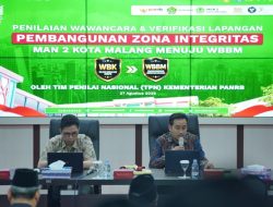 MAN 2 Kota Malang Diuji TPN Menuju WBBM, Bukan Sekadar Administrasi tapi Bukti Perubahan Nyata