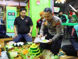 Satlantas Polresta Malang Kota Rayakan HUT Lalu Lintas ke-71 Bersama Ojol