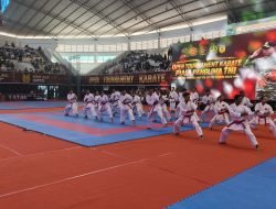 Ribuan Karateka Tumpah di GOR Ken Arok, Piala Panglima TNI Jadi Kawah Bibit Atlet